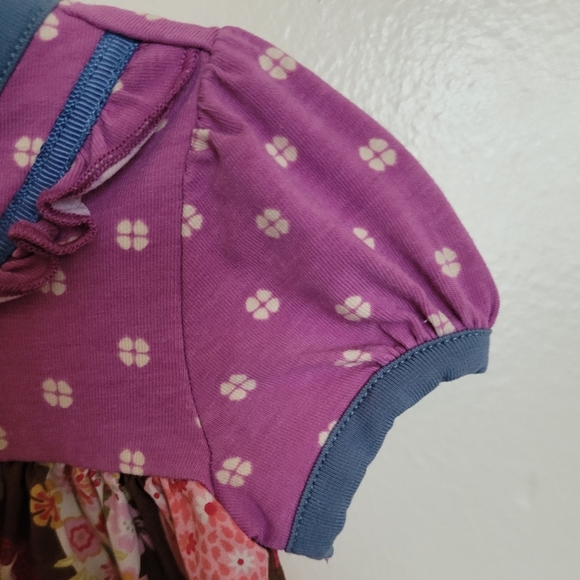 Matilda Jane Through the Trees Purple Brown Dress Size 6-12 months - Picture 5 of 9